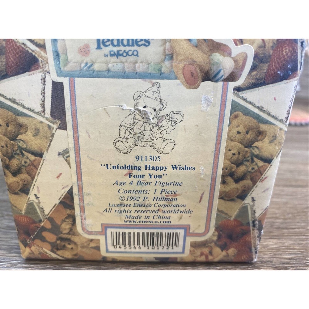 Lot Of 10 Enesco Cherished Teddies From 1992 to 1998, 2 Boxes Birthday, Carousel - Picture 6 of 16